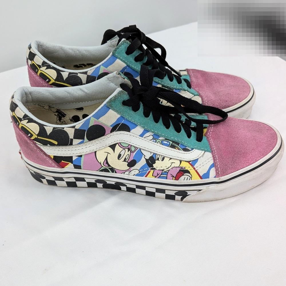 Disney x Vans Old Skool "Mickey & Minnie Mouse Pop Art" Womans 8.5